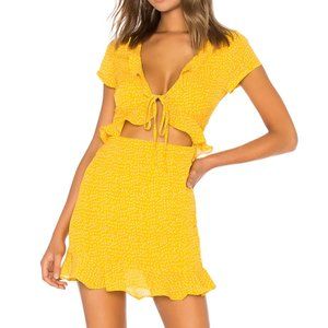 SuperDown Mercy Polka Dot Dress XS